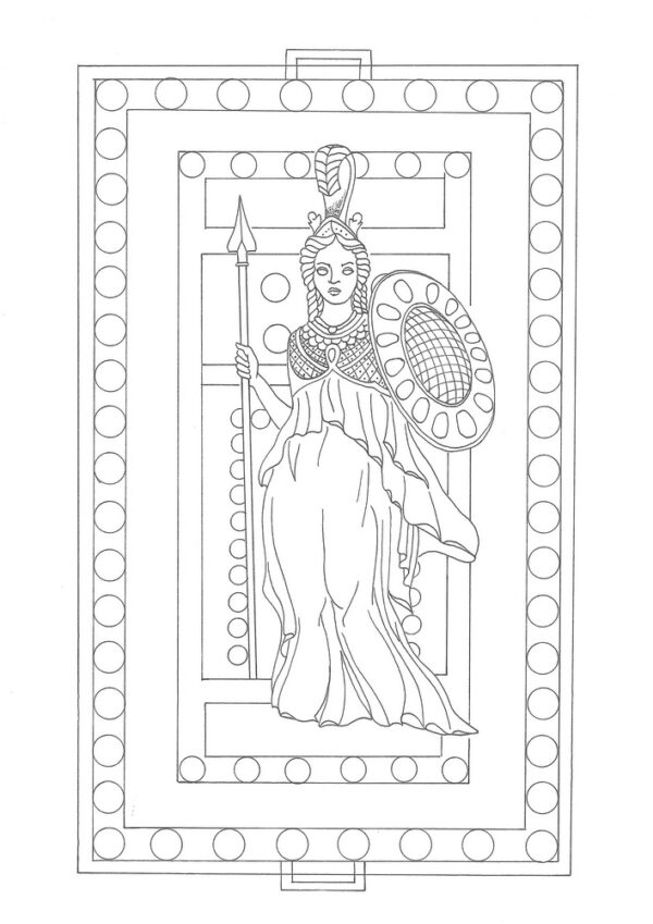 GODS IN GREEK MYTHOLOGY, Coloring book - Image 5